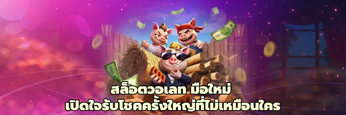 สล็อตวอเลท มือใหม่